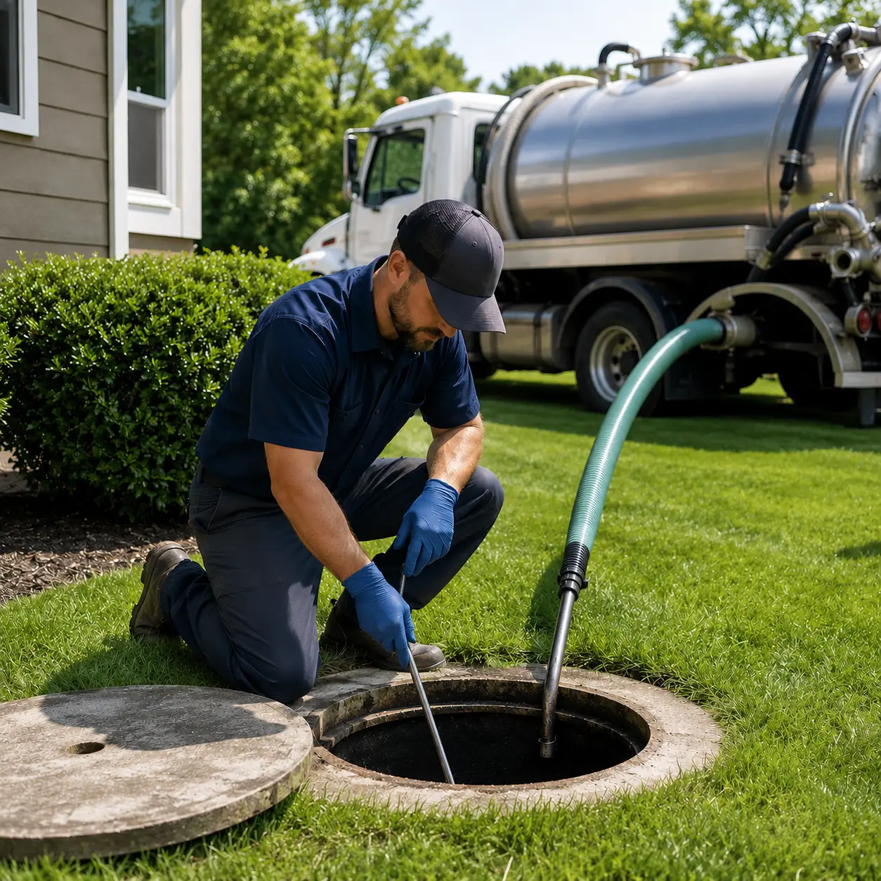 Septic system service technician in Brockville and rural Leeds